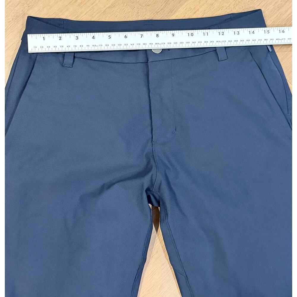 LULULEMON Commission Pants Navy Blue Mens Size 30 M5AS8S Active EUC Golf - Picture 6 of 7